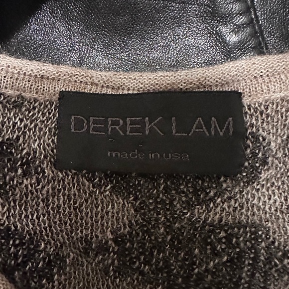 DEREK LAM ⭐️ SWEATER CASHMERE & SILK SWEATER DRESS, Size Large - Picture 8 of 8